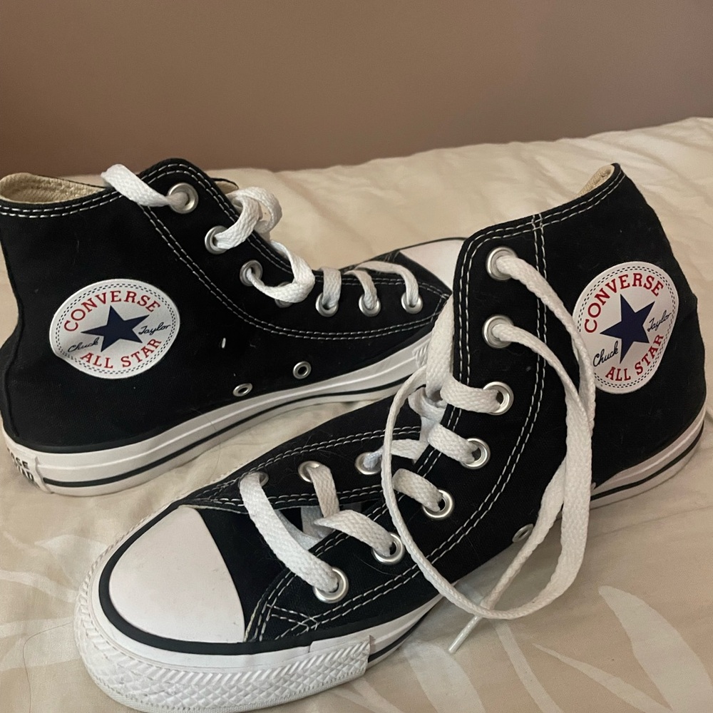 Converse Black High-Top Sneakers